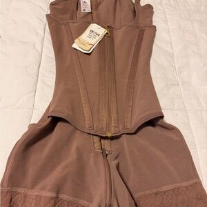 Women's Brown Shapewear Bodysuit